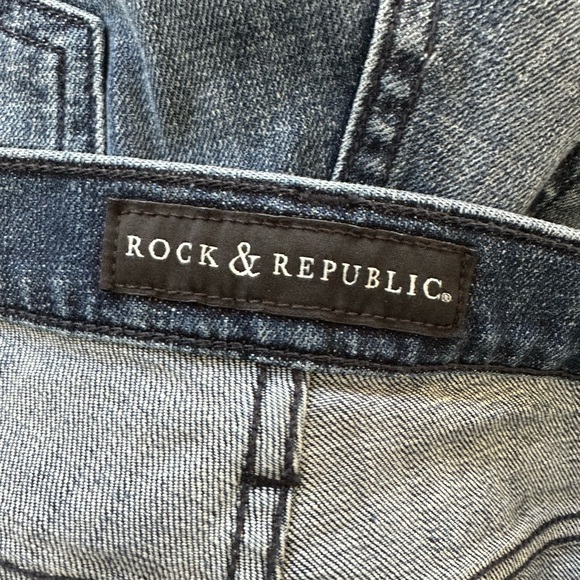 Rock & Republic Ankle Jeans in Denim Blue size 10m - Picture 6 of 8
